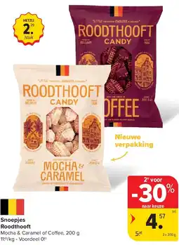 Carrefour Snoepjes Roodthooft aanbieding