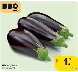 Carrefour Aubergines aanbieding