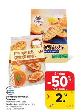Carrefour Geroosterde broodjes Carrefour aanbieding