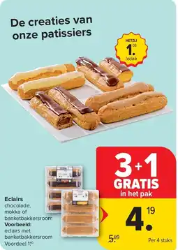 Carrefour Eclairs aanbieding