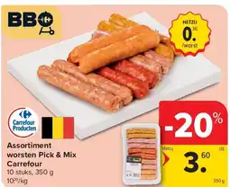 Carrefour Assortiment worsten Pick & Mix Carrefour aanbieding