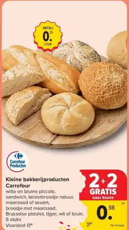 Carrefour Kleine bakkerijproducten Carrefour aanbieding
