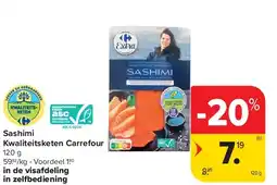 Carrefour Sashimi Kwaliteitsketen Carrefour aanbieding