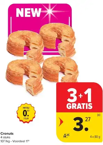 Carrefour Cronuts aanbieding