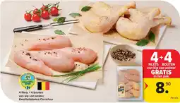 Carrefour 4 fi lets + 4 bouten van kip van weleer Kwaliteitsketen Carrefour aanbieding