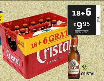 BelBev Cristal aanbieding