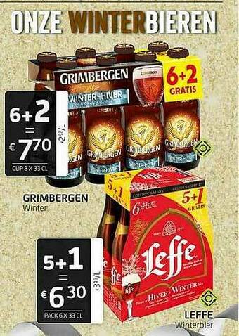 BelBev Grimbergen Winter aanbieding
