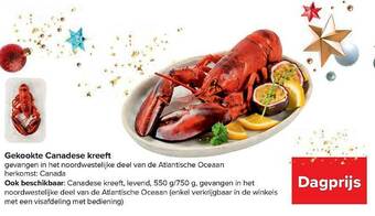 Carrefour Market Gekookte Canadese Kreeft aanbieding