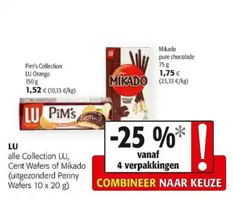 Lu Alle Collection Lu Cent Wafers Of Mikado