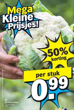 Albert Heijn AH Bloemkool aanbieding