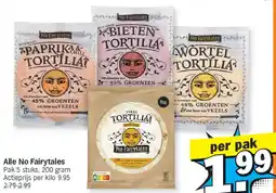 Albert Heijn Alle No Fairytales aanbieding