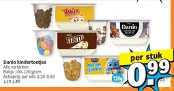 Albert Heijn Danio kindertoetjes aanbieding