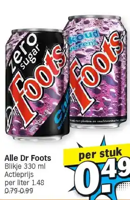 Albert Heijn Alle Dr Foots aanbieding