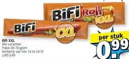 Albert Heijn Bifi XXL aanbieding