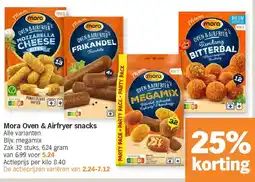 Albert Heijn Mora Oven & Airfryer snacks aanbieding