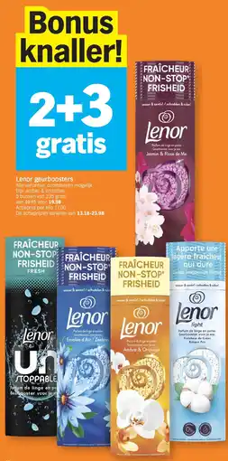 Albert Heijn Lenor geurboosters aanbieding