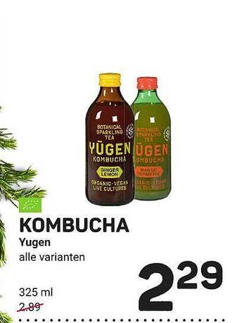 Ekoplaza Kombucha aanbieding