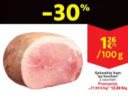Cora Gekookte ham 'au torchon' aanbieding