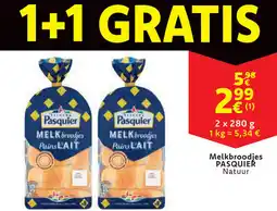 Cora Pasquier melkbroodjes natuur aanbieding