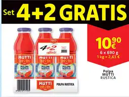 Cora Mutti rustica polpa aanbieding