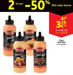 Cora Manna saus aanbieding