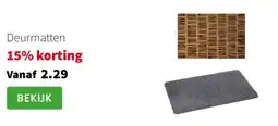 Intratuin Deurmatten aanbieding