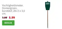 Intratuin Vochtigheidsmeter aanbieding