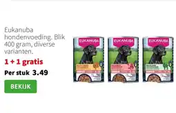 Intratuin Eukanuba hondenvoeding aanbieding