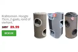 Intratuin Krabtonnen aanbieding
