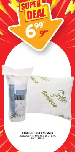 Trafic Bamboe hoofdkussen aanbieding
