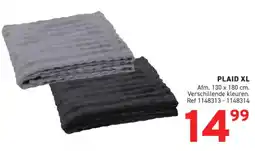 Trafic Plaid XL aanbieding