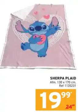 Trafic Sherpa plaid aanbieding