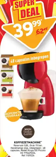 Trafic Koffiezetmachine aanbieding