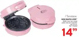 Trafic Bestron mini wafelijzer aanbieding