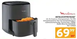 Trafic Moulinex heteluchtfriteuse aanbieding