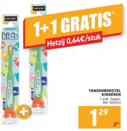 Trafic Tandenborstel kinderen aanbieding