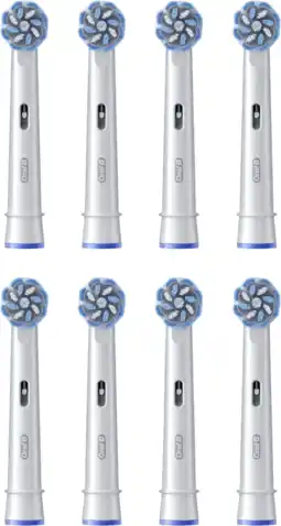 Coolblue Oral-B Pro Sensitive Clean Blanc (8 pièces) aanbieding