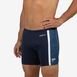Decathlon Lange zwemboxer Yoko Mala blauw wit aanbieding