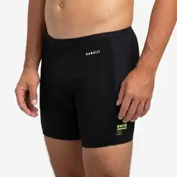 Decathlon Lange zwemboxer Yoko Geol zwart aanbieding
