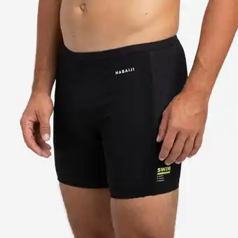 Decathlon Lange zwemboxer Yoko Geol zwart aanbieding