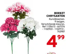 Trafic Boeket chrysanten aanbieding