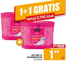 Trafic Set van 12 inlegkruisjes aanbieding