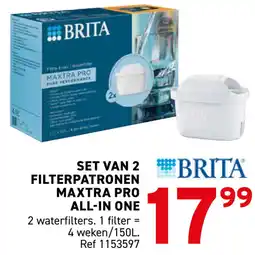 Trafic Set van 2 filterpatronen maxtra pro all-in one aanbieding