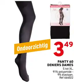 Trafic Panty 60 deniers dames aanbieding