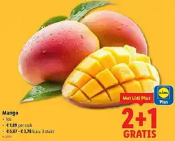 Lidl Mango aanbieding