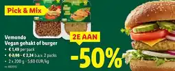 Lidl Vemondo Vegan gehakt of burger aanbieding