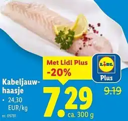 Lidl Kabeljauwhaasje aanbieding