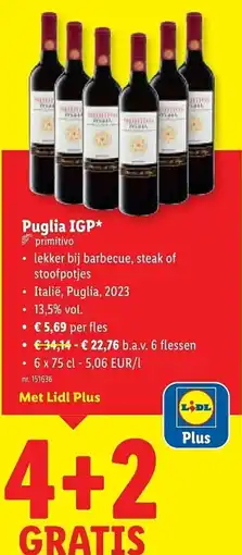 Lidl Puglia IGP aanbieding