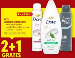 Lidl Dove Verzorgingsproducten aanbieding