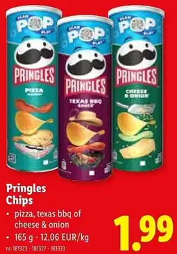 Lidl Pringles Chips aanbieding